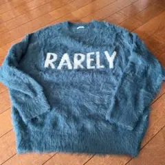 青緑色セーター RARELY入り