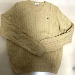 美品　LACOSTE ラコステ ニット セーター Lサイズ