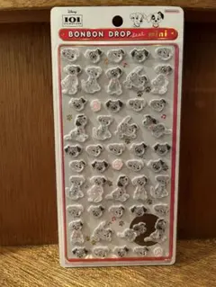 新品　ボンボンドロップシール　ミニ　101匹わんちゃん　ディズニー