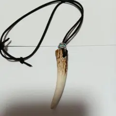 鹿の角ネックレス