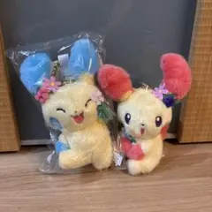 ポケモン ぬいぐるみ プラスル　マイナン　マスコット　イースター