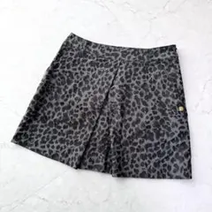 ST ANDREWS ゴルフ ストレッチ スカート SS レオパード 総柄のサムネイル