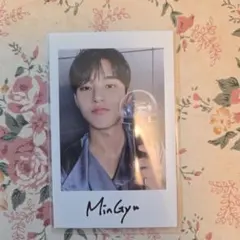 seventeen righthere japan チェキ風ステッカー ミンギュ