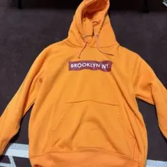NYLAUS CLOTHING オレンジパーカー Mサイズ