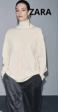 新品　ZARA オーバーサイズニット
