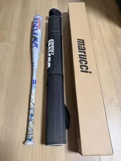 新品未使用】【青ワニ 82cm】少年軟式用ワニクラッシャー+ バット