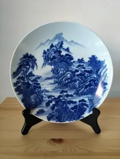 骨董 古伊万里 染付山水図 大鉢 大小 2点 - メルカリ
