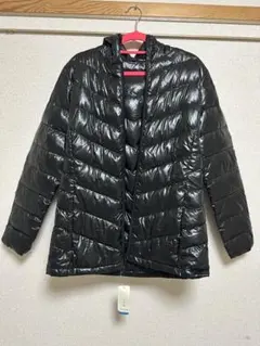 未使用品　黒 軽量　ダウンジャケット Lサイズ