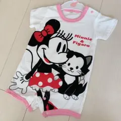 70 ロンパース 半袖 半ズボン ミニー 夏用 女の子