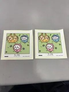 ちいかわパジャマパーティーステッカー2枚セット