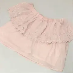 OLIVE des OLIVE オフショルダーシフォントップス