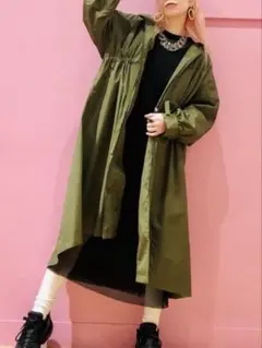 新品 SCOTCLUB ヤマダヤ リバーガウンコート ブラック ロング ウール混 