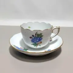 ヘレンド ヴィクトリア モカ カップ＆ソーサー