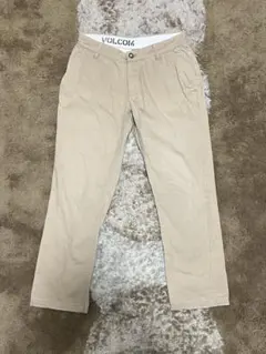 VOLCOM ベージュ チノパン 30