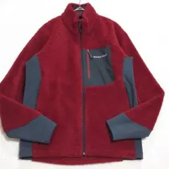 montbell フリース クリマエア ジャケット 1106690 レッド