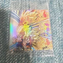 【レア】ドラゴンボール ウエハースシール 親子三代かめはめ波
