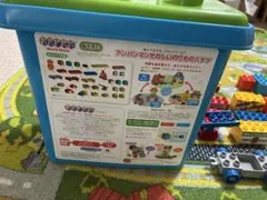 バンダイ　アンパンマンたのしいのりものバケツ　ブロック