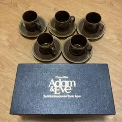 Adam & Eve カップ・ソーサー 5個セット