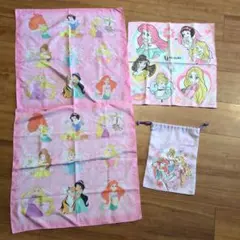 ディズニープリンセス ランチクロスセット