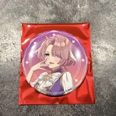 学マス 有村麻央 缶バッジ スマイルベースカフェ