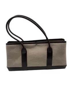 未使用レディースキャンバストートバッグ茶