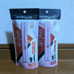 メイベリン　スカイハイ　マスカラ　オレンジ　ルビー セット