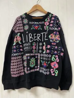 Desigual カラフルな色が素敵なトレーナー　XL