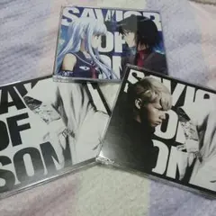 《美品》SAVIOR OF SONG ３枚セット透明カバー付き
