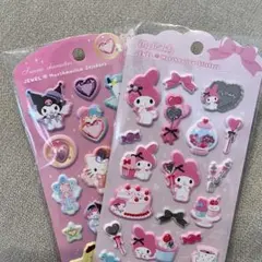 サンリオキャラクター　マシュマロシール　2枚セット