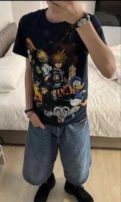 KINGDOMHEARTS Tシャツ DISNEY ディズニー ミッキー 古着のサムネイル