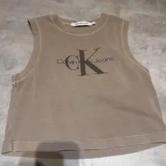 Calvin Klein Jeans タンクトップ ベージュ Mのサムネイル