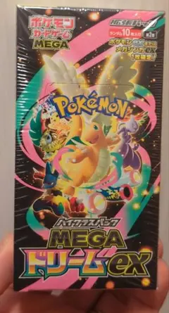 ポケモンカードゲーム MEGA ドリームEX 1boxシュリンク付き