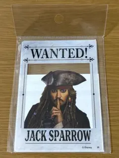 パイレーツオブカリビアン ジャックスパロウ アクリルカード ジョニーデップ