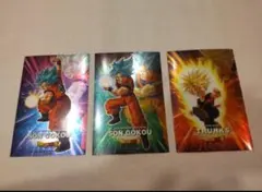【ドラゴンボール】メタリックシート 3枚セット