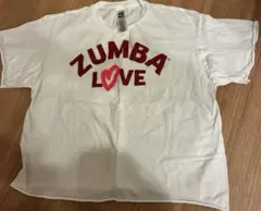 Zumba Tシャツ ZUMBA LOVE ホワイト 3枚Tのサムネイル