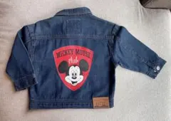 ミッキーマウス デニムジャケット 子供用
