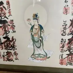 観音様掛け軸 掛け軸 観音様 有難い 御利益 神秘的 - メルカリ