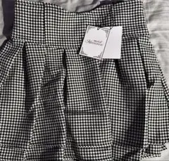 ミシェルマカロン 美脚スカート 千鳥柄 Mサイズ　紙タグ付き