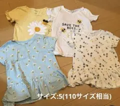 コストコ　Tシャツ　4枚セット　5歳のサムネイル