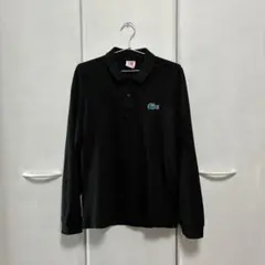 【LACOSTE Live】ラコステライブ ポロシャツ ブラック 4 長袖