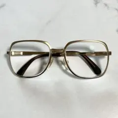 ローデンストック　ヴィンテージ　ex658 ゴールド スクエア メガネ