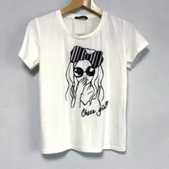 半袖プリントTシャツ Cheer girl♡ INGNIのサムネイル