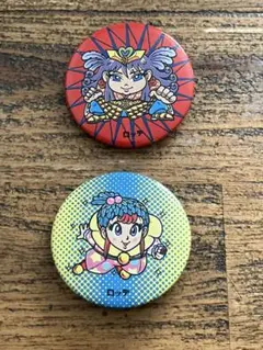 ビックリマン　缶バッジ　当時物　2個セット