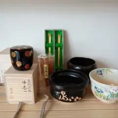 茶道具 点想蒔絵 中棗 西村宗幸作 共箱 茶道具 点想蒔絵 中棗 西村宗幸作 共箱 - メルカリ