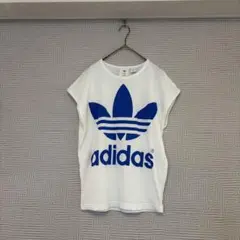 ✿ adidas × HYKE ✿ビックロゴフレンチスリーブT コラボ ホワイトのサムネイル