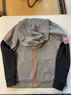 【yf260 】Nike フード付きジャージグレー/ブラック