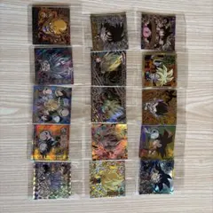 ドラゴンボール ホログラムシール 15枚セット