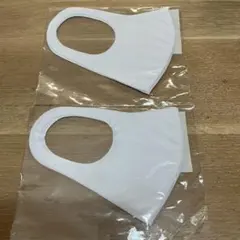 ホワイトマスク 2枚入り　白