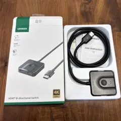 【新品】UGREEN HDMI切替器 2ポート