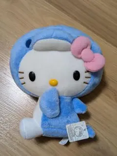 ハローキティ　京都　ぬいぐるみ キティちゃん 招きハローキティ（舞妓） キティちゃんが招き猫で登場 ぬいぐるみ